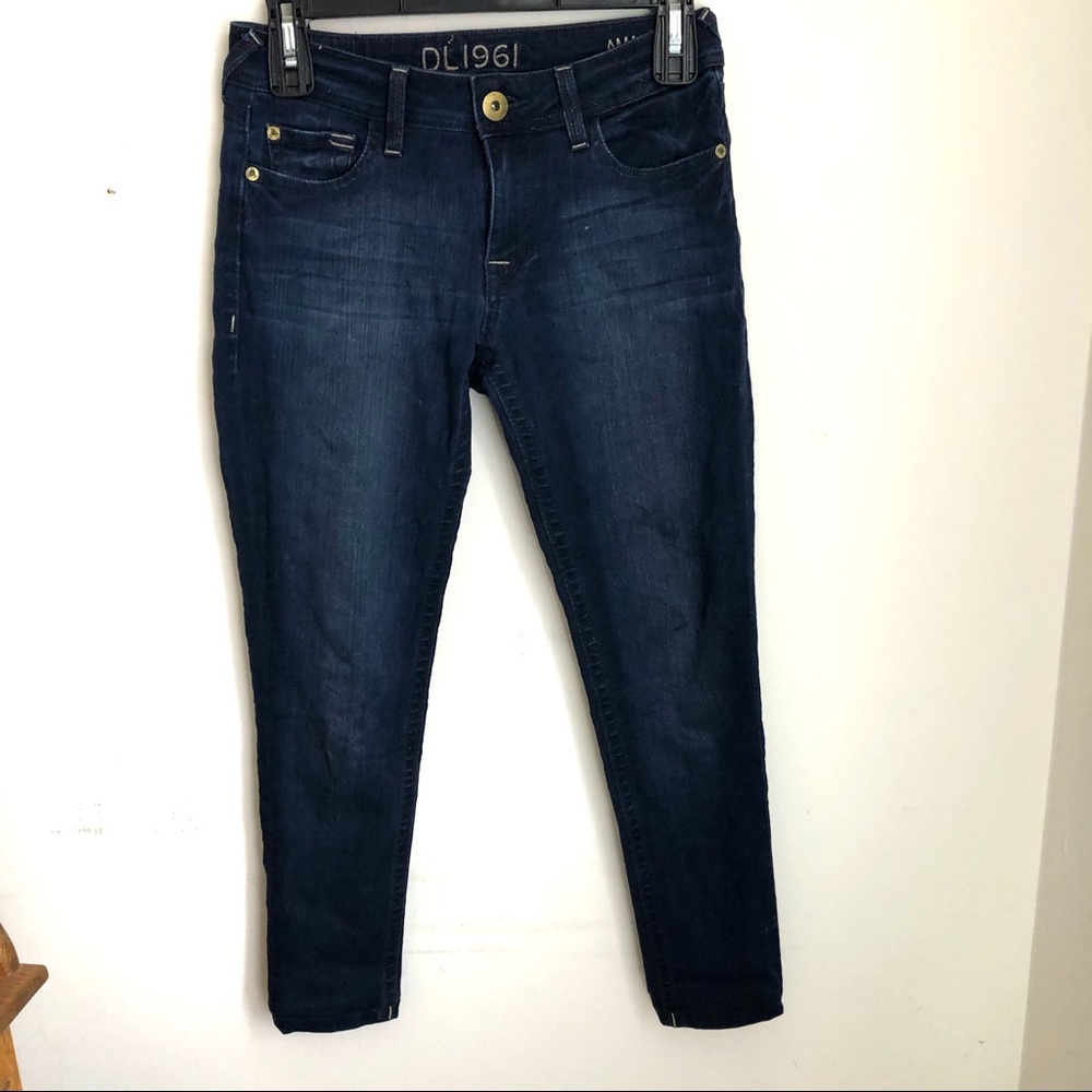 Altered DL1961 mid rise skinny jeans, size 24